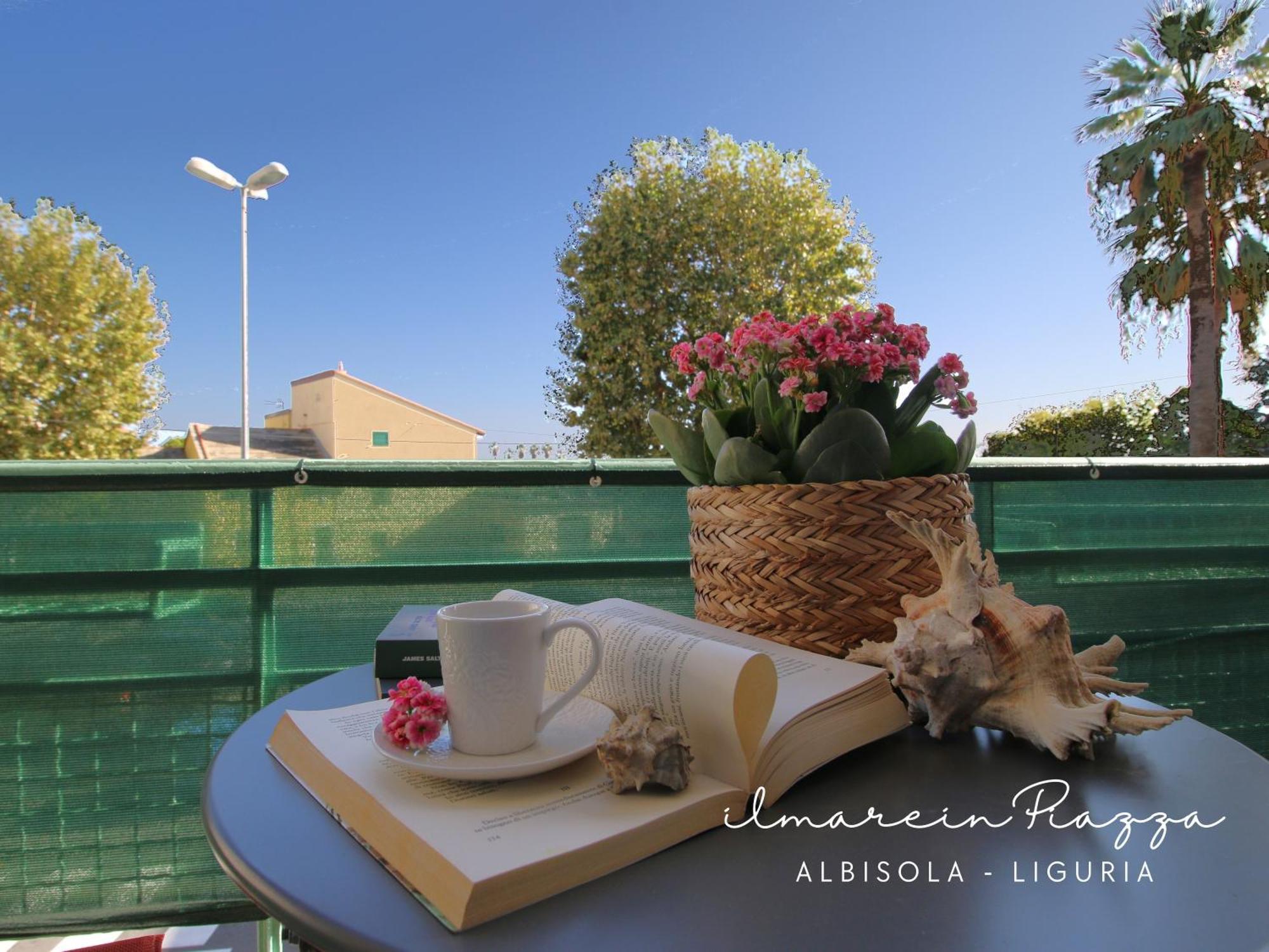 Il Mare In Piazza Daire Albisola Superiore Dış mekan fotoğraf